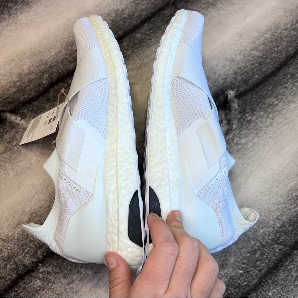 Adidas Ultraboost DNA Slip On White Core Black Athletic Running Sneakers - Picture 6 of 8